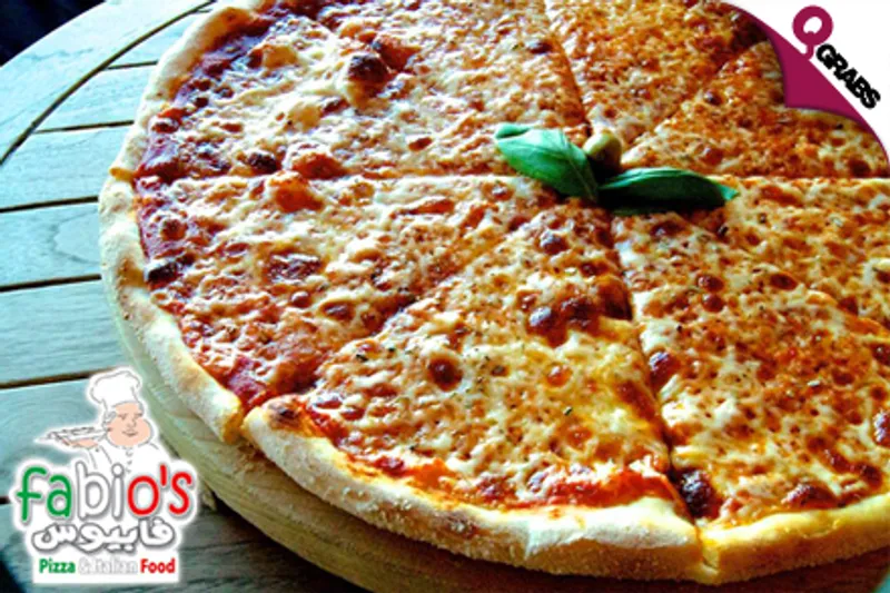 For QR38, Enjoy Mouthwatering Pizza and Italian Food & Drinks at Fabio’s! (QR80 Value)
